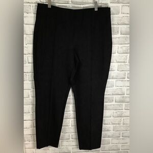 Lafayette 148 Gramercy Acclaimed Stretch Pants in Black Size 14 (W692)